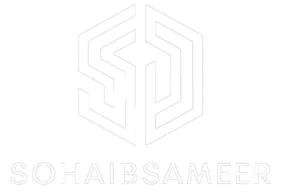 sohaib sameer logo light